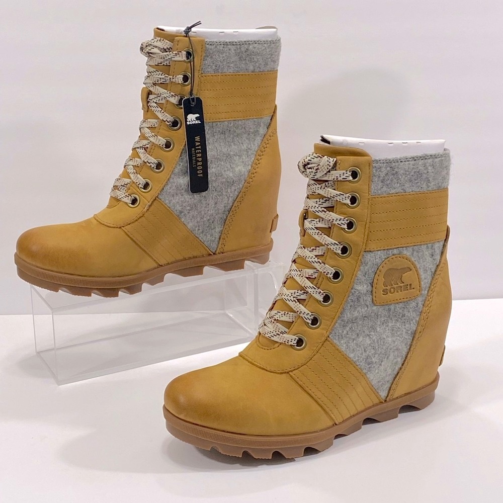 NEW SOREL WOMEN’S LEXIE  WEDGE BOOT - Picture 10 of 14